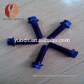 High quality DIN Gr5 anodized titanium bolts and screws for bicycle